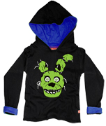 FNAF Five Nights at Freddys Springtrap Bonnie Kids Hoody