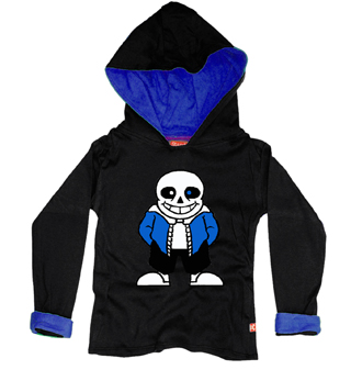 Undertale San Skellington Kids Hoody