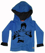 Bruce Lee Kung Fu Tiger Kids Hoody