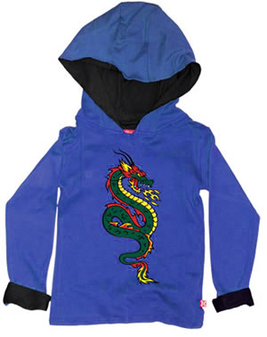 Tattoo Dragon Kids Hoody