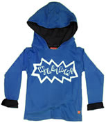 Kapow Personalised Kids Hoody (White Text)