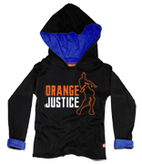 Orange Justice Kids Hoody