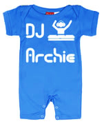 DJ SUMMER Personalised Baby Romper