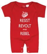 Keep Calm & Carry On  : Resist, Revolt & Rebel Romper