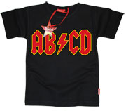 AC/DC Inspired AB/CD Kids T-Shirts
