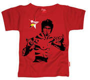 Bruce Lee Kung Fu Tiger Kids T-Shirt
