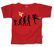 Football Evolution Kids T-Shirts