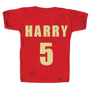 personalised football jersey