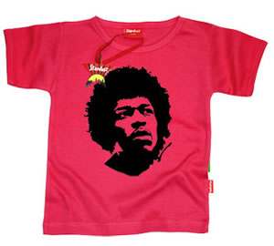 Stardust Kids T-Shirt :  Jimmy Hendrix (Classic Design) T-Shirt