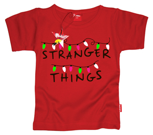 Stranger Things Inspired Fairy Lights Kids T-Shirt