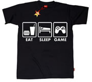 Gaming Teen Eat Sleep Game Unisex T-Shirt