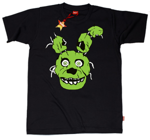 Bonnie Springtrap Five Nights at Freddy's Unisex Teenager T-Shirt